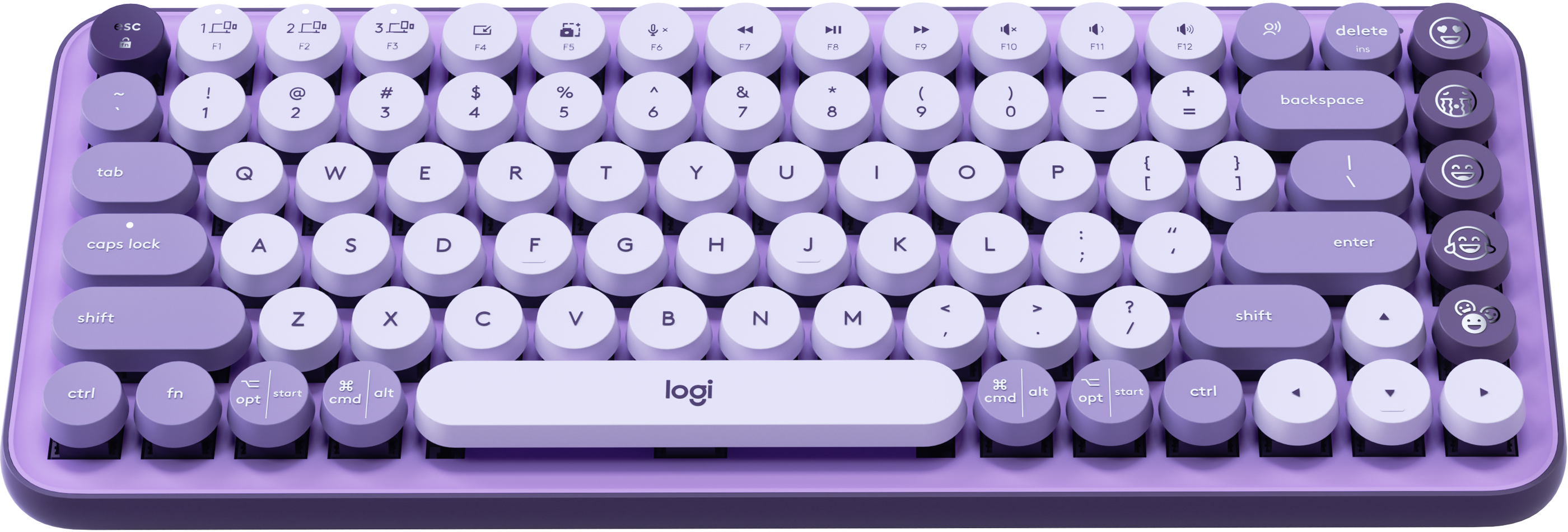 Logitech POP Keys メカニカルキーボード 本体 Teclado sem fio mecânico com emoji Logitech POP Keys