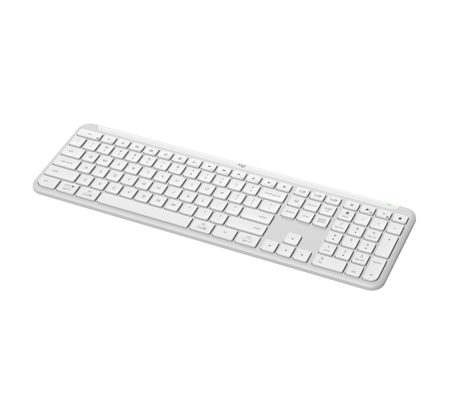Signature Slim Keyboard K950／ホワイト Buy Signature Slim Wireless Keyboard K950 | Logitech