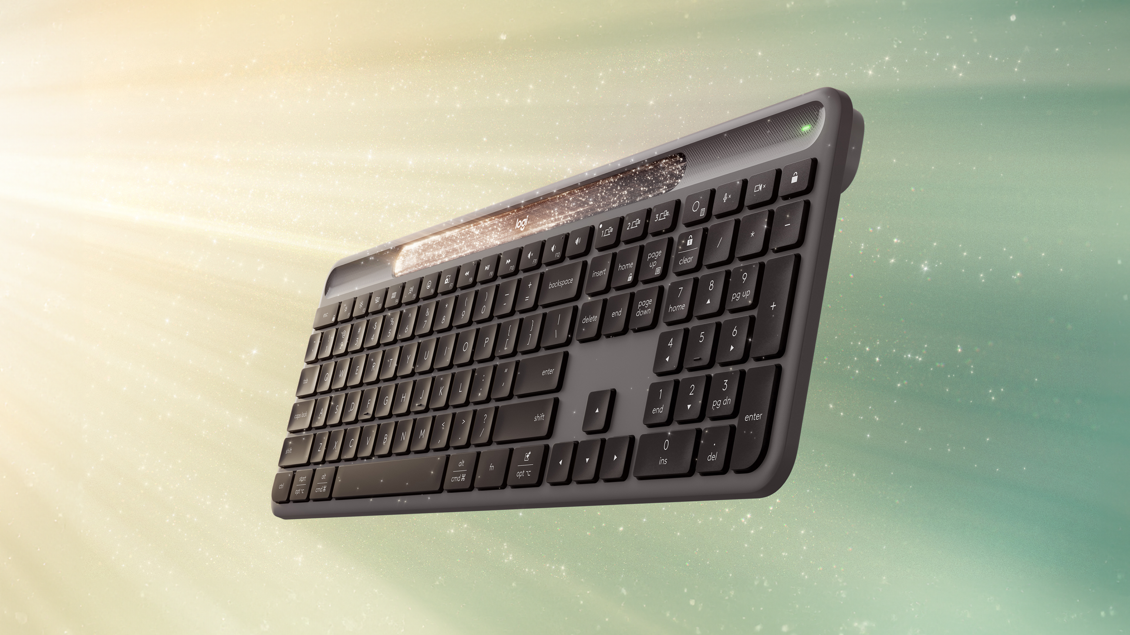 Logitech Signature Slim Solar+ Wireless Keyboard Light Powered