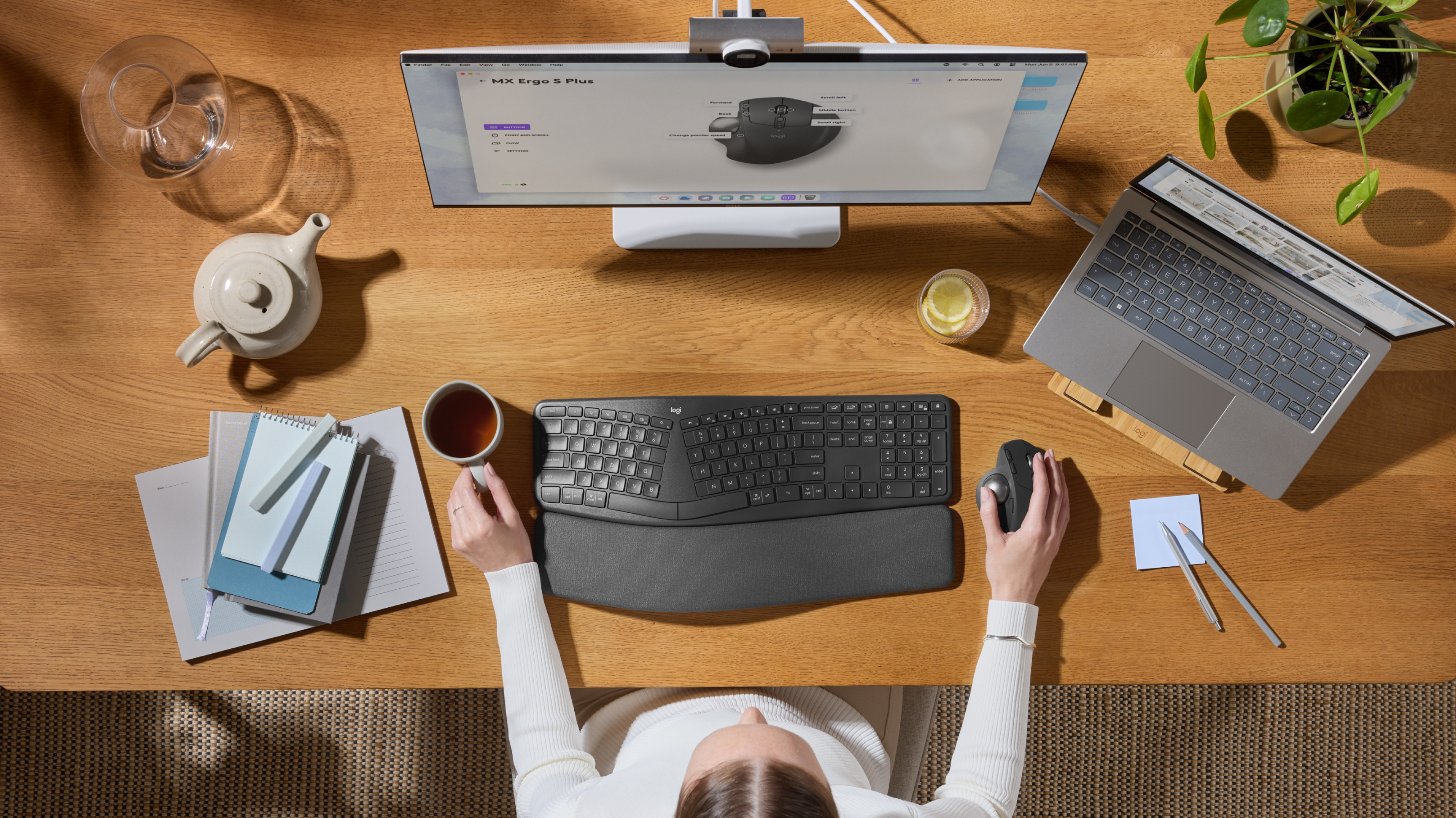 MX Ergo S - Wireless Trackball Mouse | Logitech MX Ergo S - Wireless Trackball Mouse | Logitech
