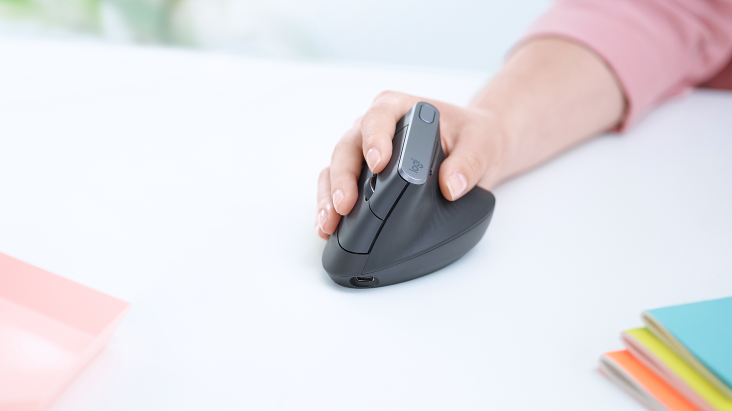 Mouse inalámbrico ergonómico Logitech MX Vertical