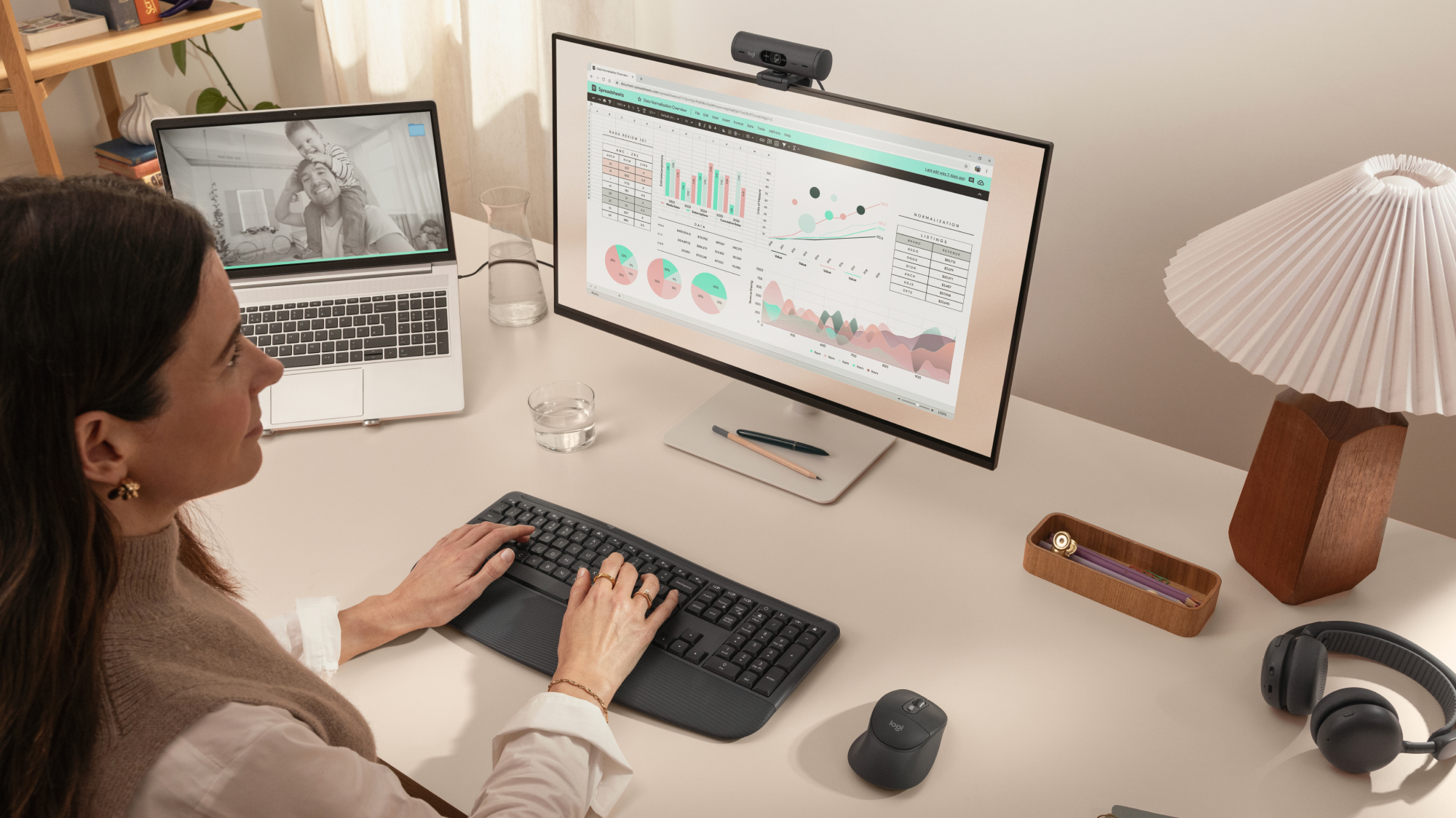 Logitech представи периферия за хората, които прекарват целия ден пред компютъра