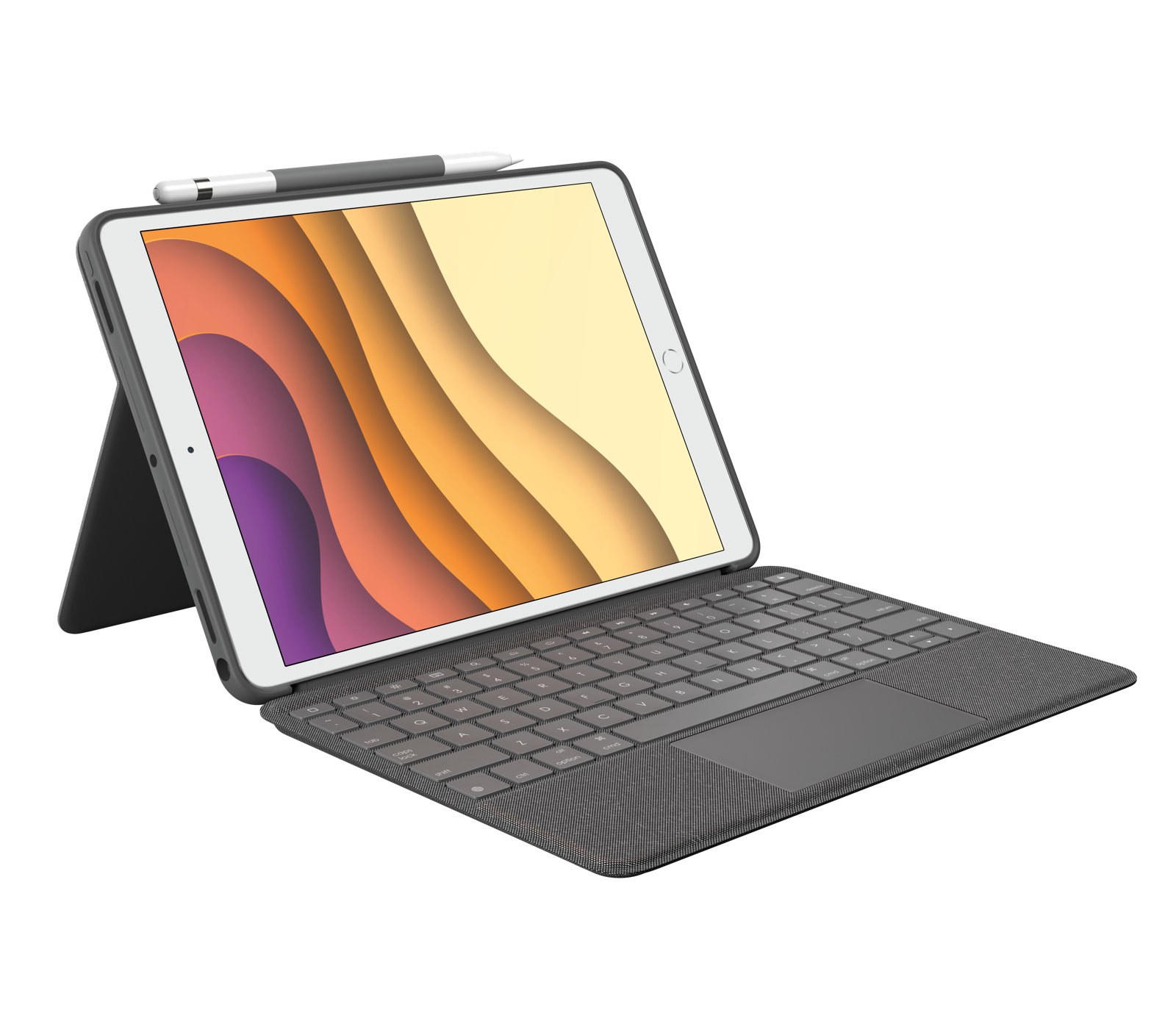 Logitech slim combo keyboard case for apple ipad pro 105 Logitech Combo Touch Ipad Keyboard Case With Trackpad