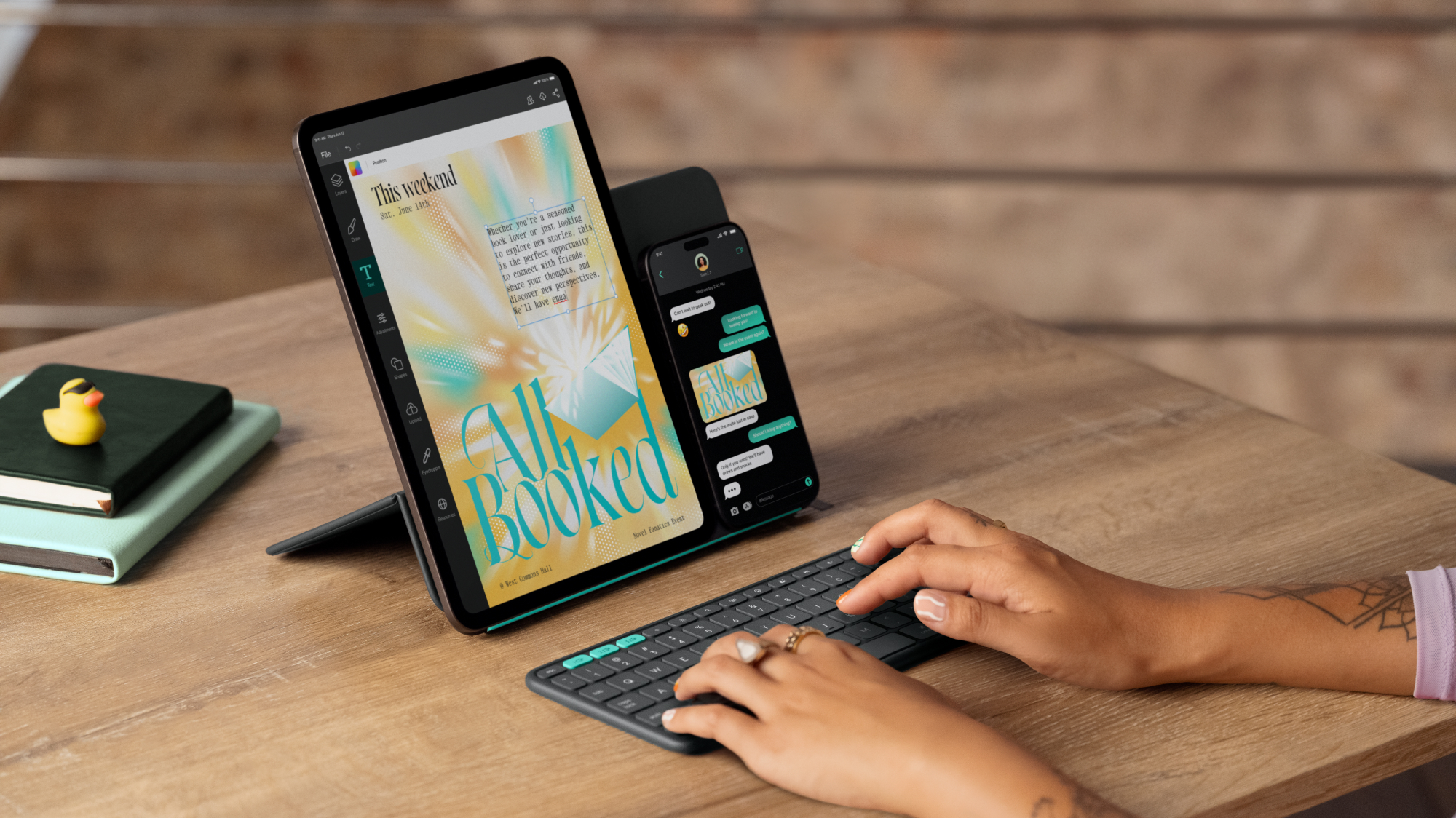 logi フリップフォリオ Flip Folio - iPad Klavyeli Kılıf | Logitech