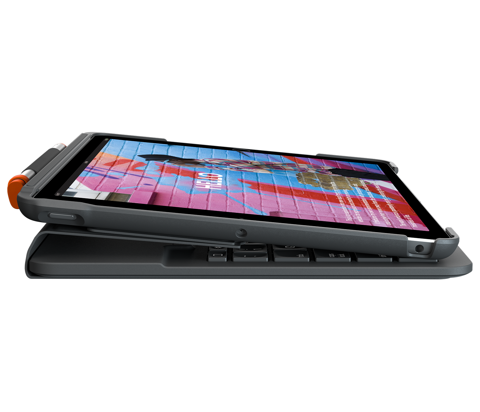 ⭐︎ Logi iPad Keyboard Cases SLIM FOLIOケース Amazon.com: Logitech IPad (7th, 8th and 9th Generation