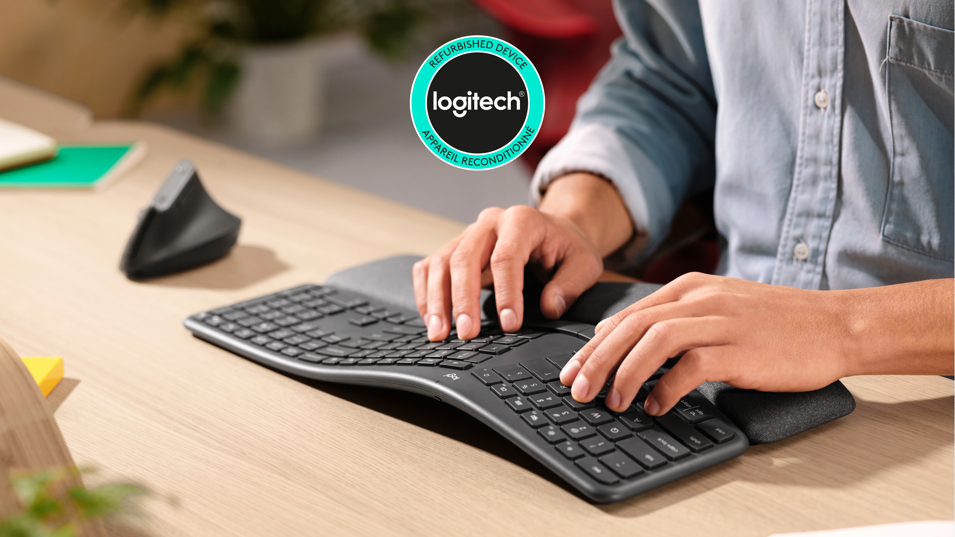 【値引き中】【美品】ロジクール ERGO K860 Refurbished ERGO K860 | Logitech
