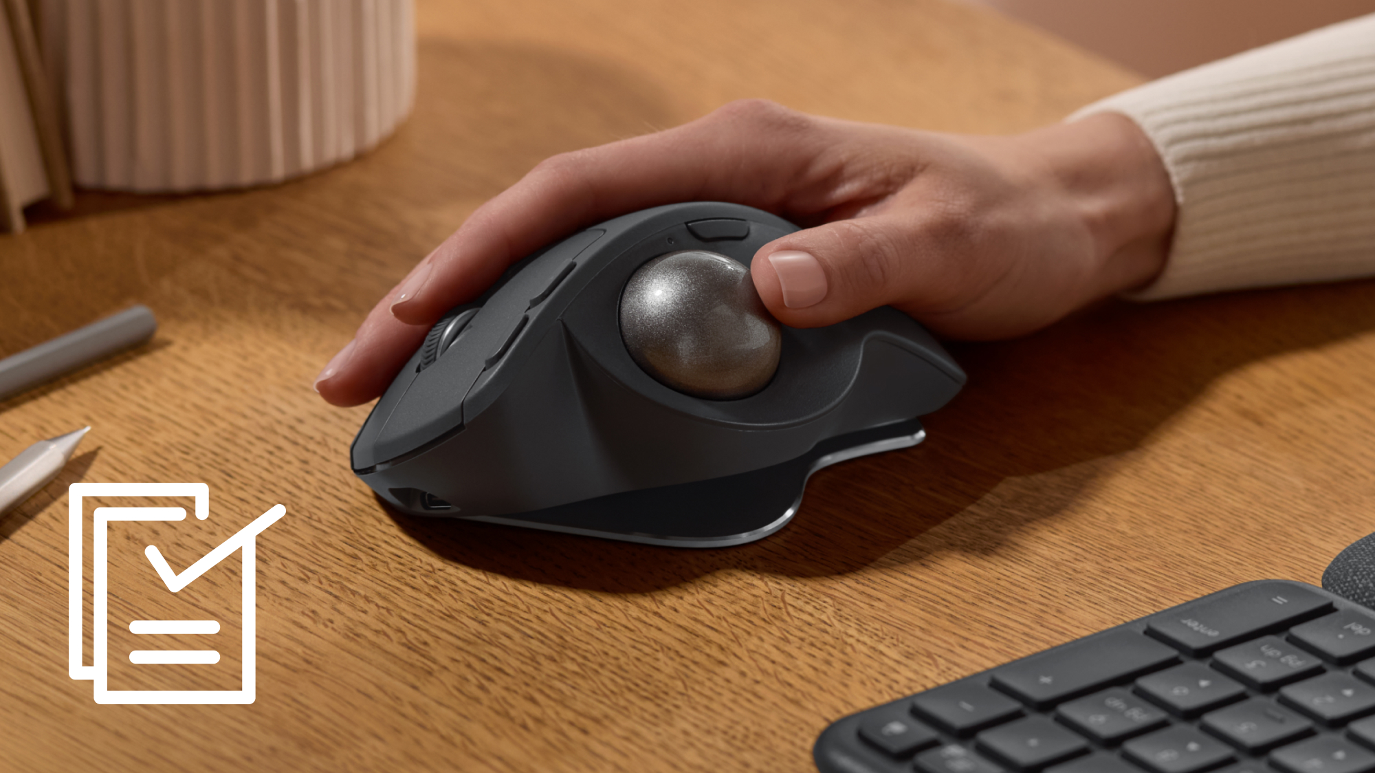 Refurbished MX Ergo S Wireless Trackball Mouse | Logitech