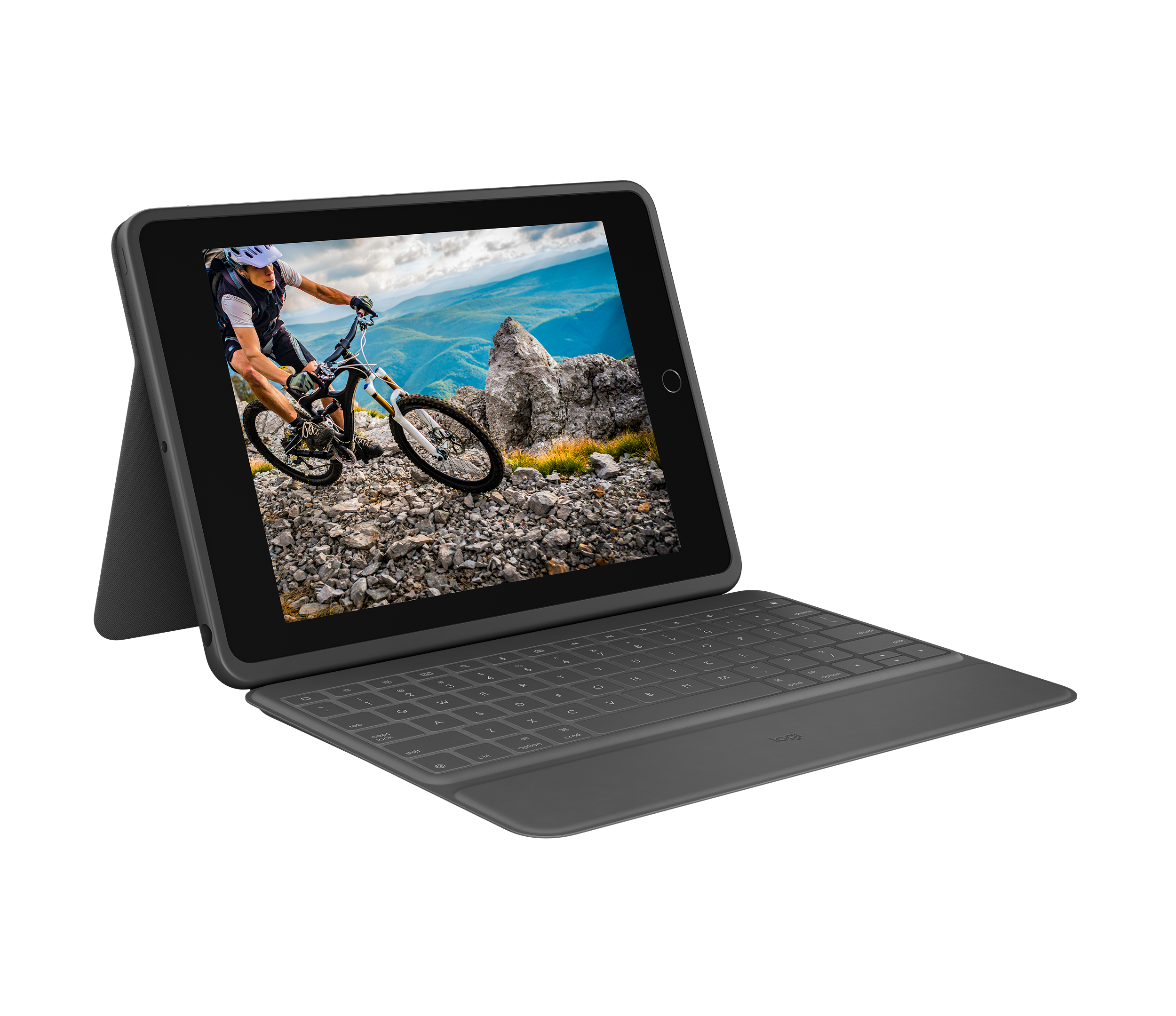 Logicool RUGGED FOLIO iPad 第10世代用 Refurbished Rugged Folio Keyboard Case for iPad | Logitech