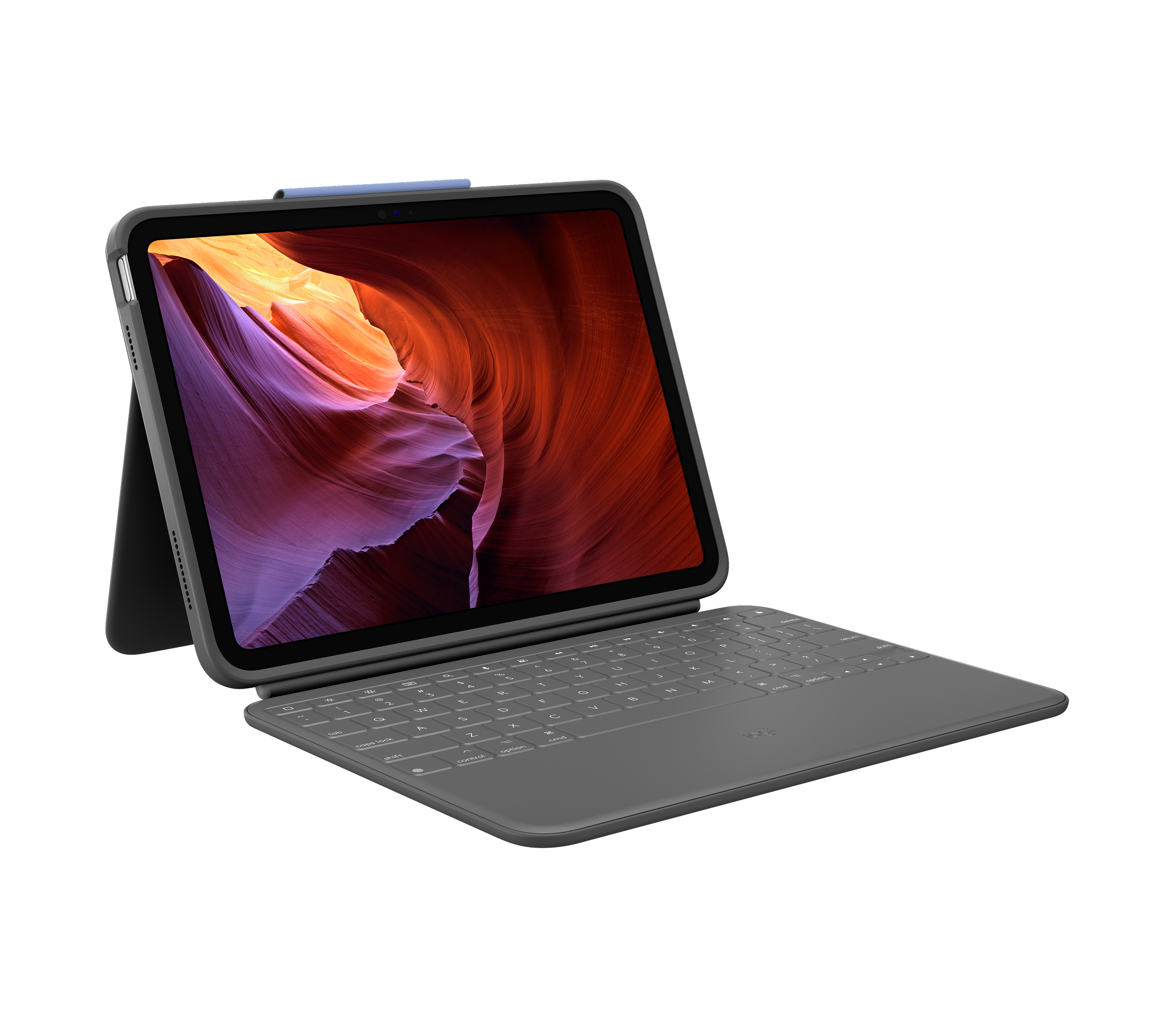 Refurbished Rugged Folio Keyboard Case for iPad | Logitech
