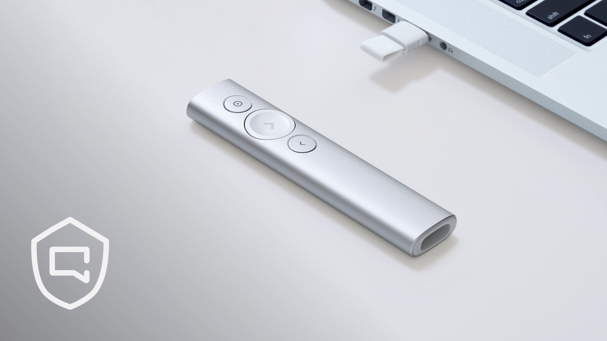 Spotlight Presentation Remote シルバー Refurbished Spotlight Presentation Remote | Logitech