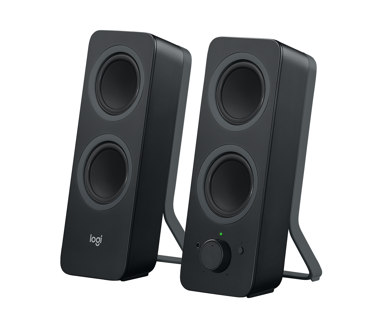 Image of Logitech Z207 BLUETOOTH COMPUTER SPEAKERS Stereo computer speakers with room-filling sound plus Bluetooth - Black