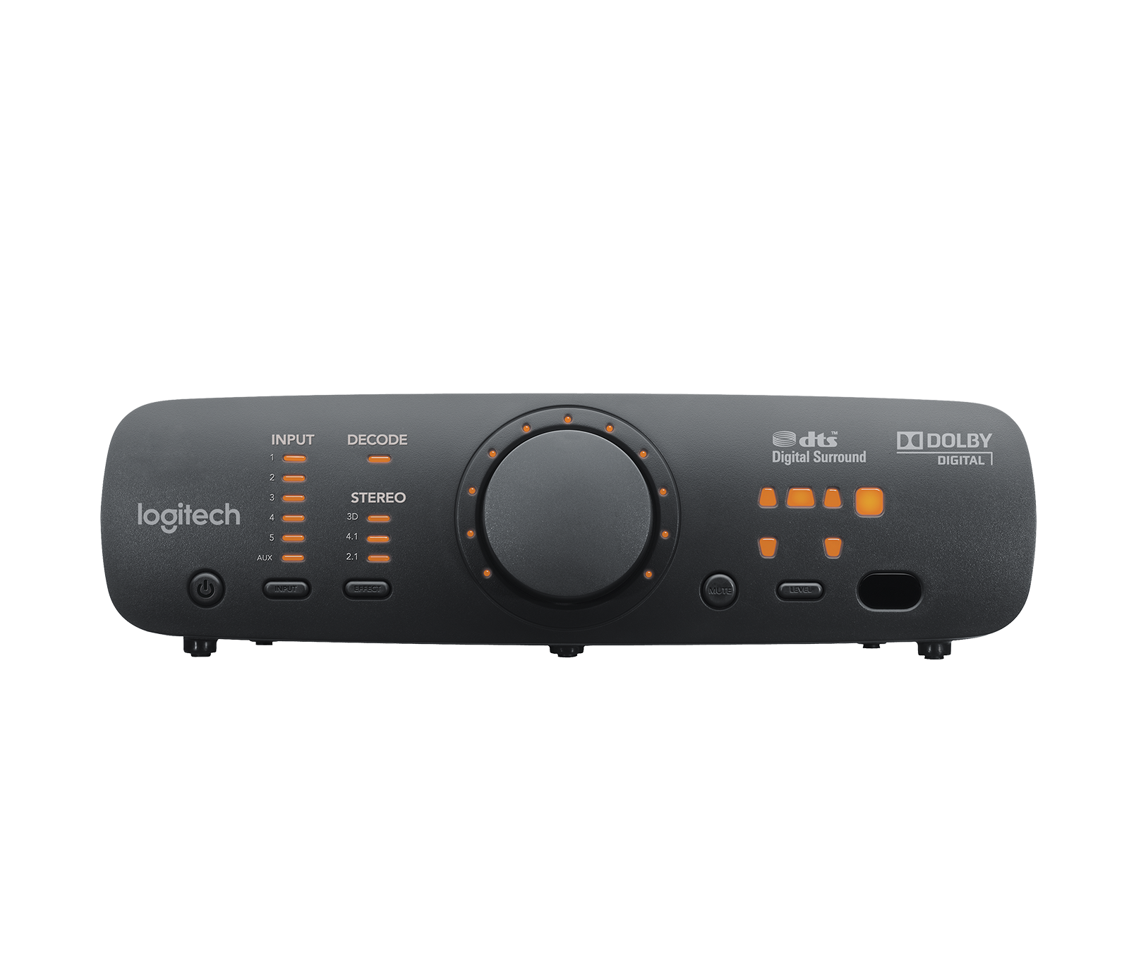 69▢BRIEFING 3D LOGO SET UP TS1025-5 Logitech's new Z906 THX-Certified Surround Sound speakers