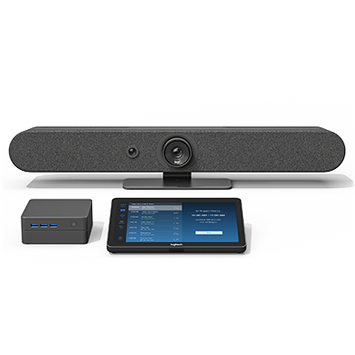 Termékkép ehhez: A Logitech tárgyalótermi megoldásai számítógép-alapú Zoom Rooms rendszerhez