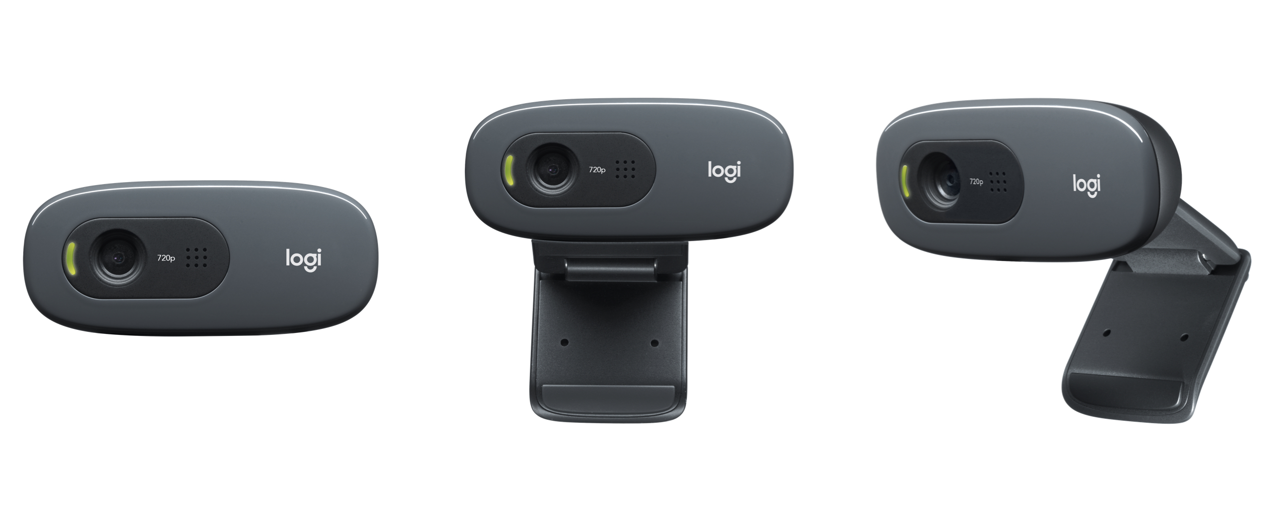 Logitech C270 HD Webcam, 720p Video with Noise Reducing Mic