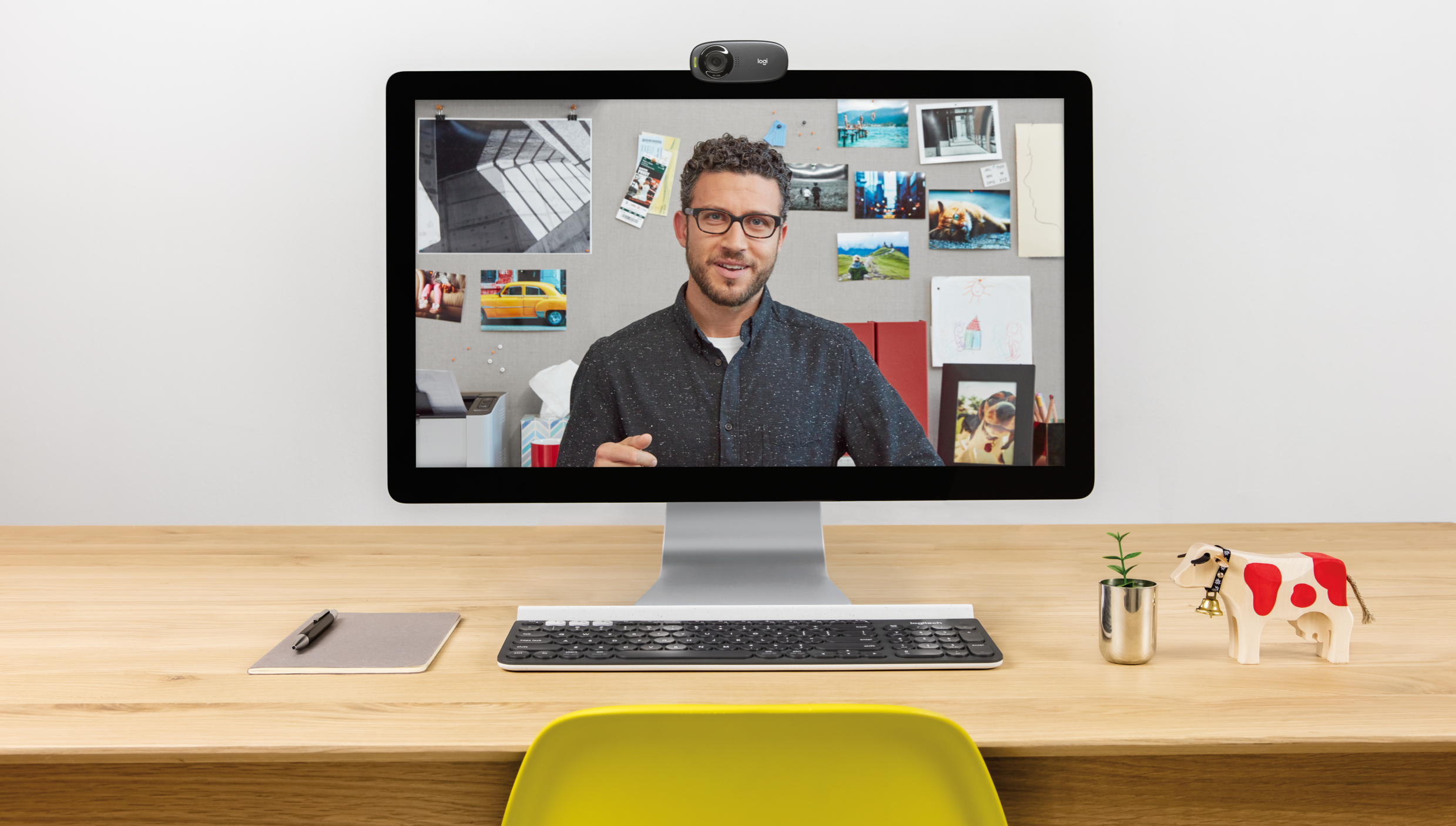 Logitech HD Webcam C310 EMEA 960001065 Black النور تك Elnour