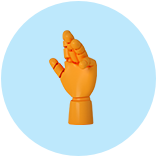 Illustration d'une main