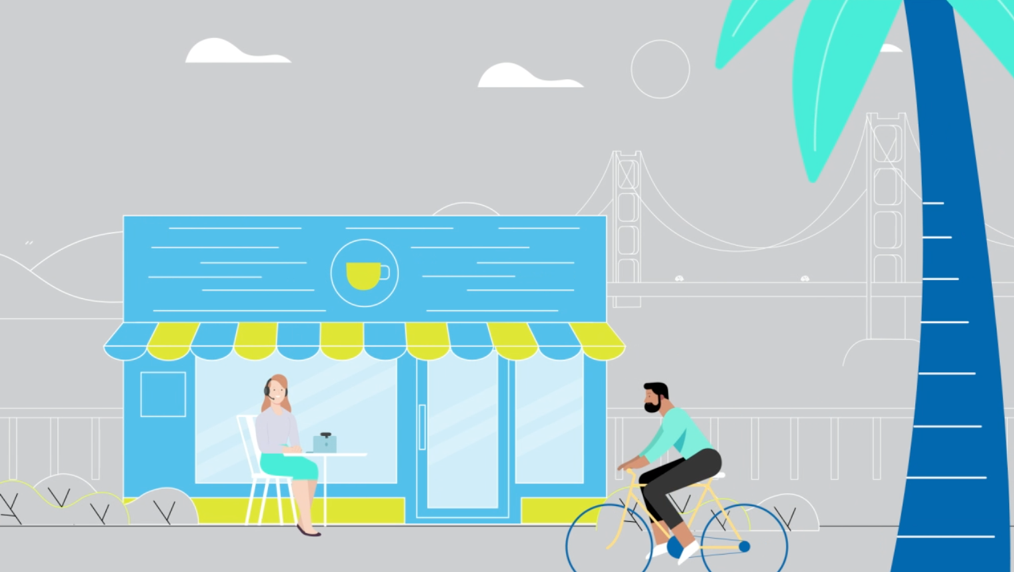 Los cafés como una alternativa saludable a la oficina en casa