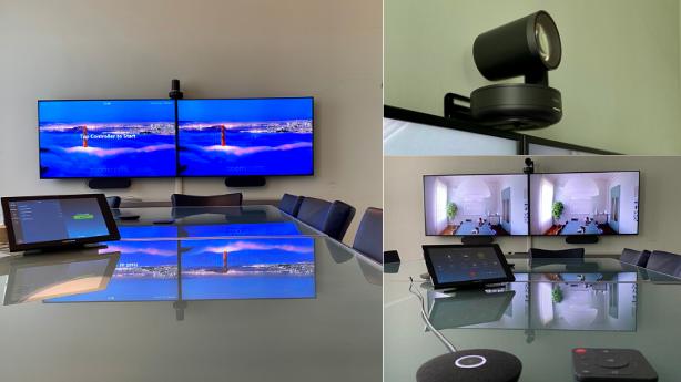 Installazione dell'attrezzatura per videoconferenza