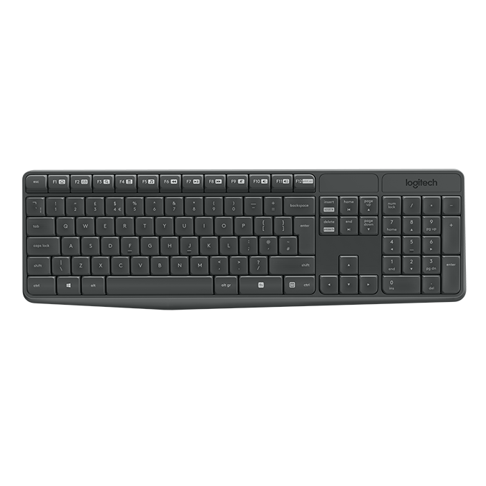 Imagem do teclado da Logitech