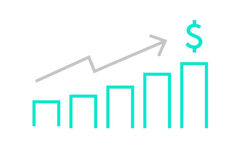 Infographic: Increased earnings