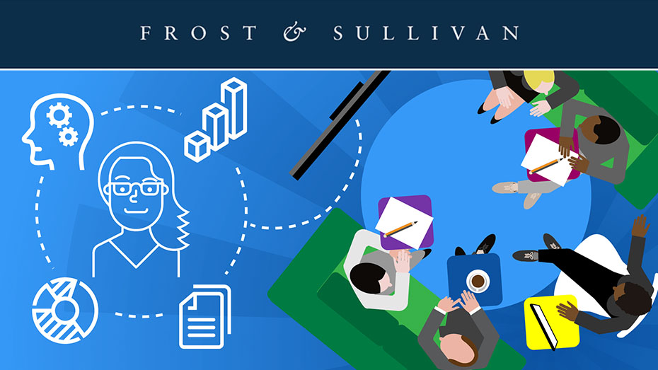 Frost und Sullivan besuchen den Meetingraum der Zukunft