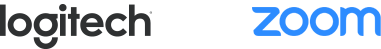 Logo van Logitech en Zoom