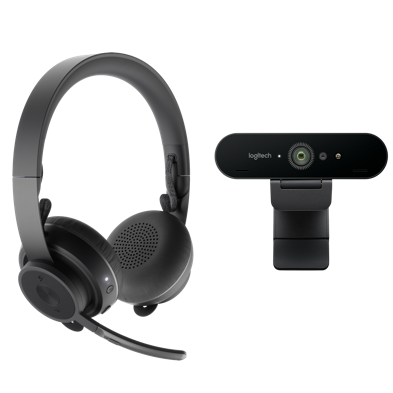 Logitech Pro Personal Video Collaboration Kit Office Headset 4k Webcam Logitech Pro Personal Video Collaboration Kit Office Headset 4k Webcam