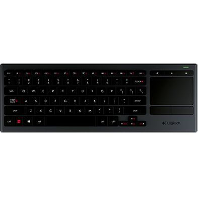 Logitech K0 Illuminated Tv Wireless Touch Keyboard Logitech K0 Illuminated Tv Wireless Touch Keyboard